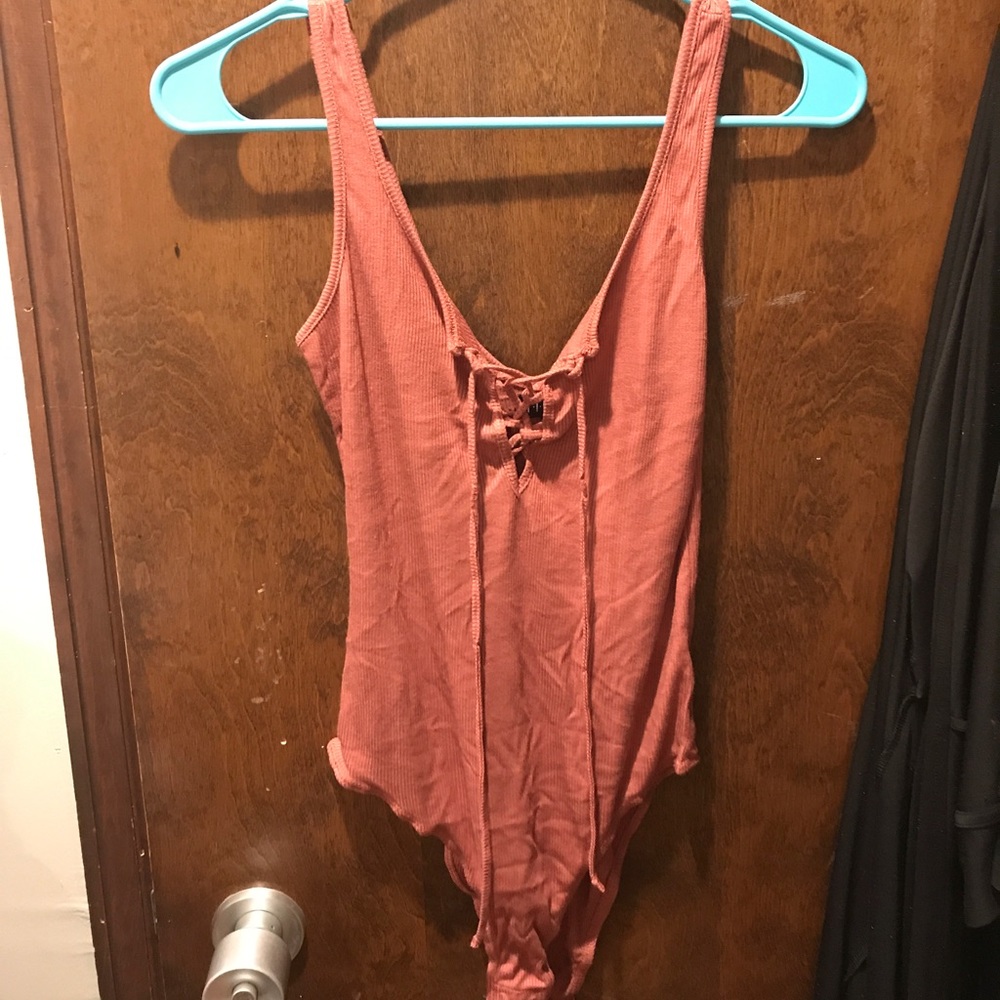 Tie up bodysuit